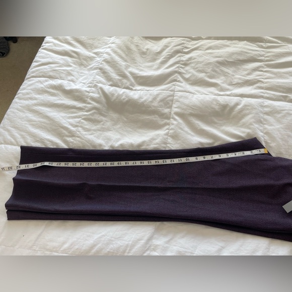 NWT LOFT Textured Purple Straight Leg Dress Pants Size 10 Workwear Career - Picture 12 of 12